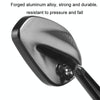 BSDDP Motorcycle 360-degree Rotating High-definition Reflective Rearview Mirror(Black)