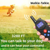 Dog Training Collar 1000m Remote Shock Vibration Intercom (Black)