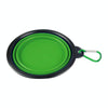 Collapsible Silicone Pet Travel Bowl 13cm (Random Colour)
