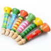 Cartoon Wooden Trumpet Toy Children's Puzzle Early Teaching Instrument, Color Random