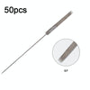 50pcs 5F 0.35 x 50mm Disposable Tattoo Needles Agujas Microblading Permanent Makeup Machine Needle