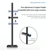 COOLMOON GH260 Desktop Computer Vertical Mounted Graphics Card Protection Shelf Metal Rod Magnetic Support Bracket, Color: GH260 Silver