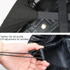 MC1004 Motorcycle Sun Protection Dustproof Rain Seat Cover, Specification: XL(Black)