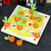 Children Parent-Child Interaction Radish Shape Memory Chess Board Game Educational Toys
