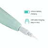 Multi-Functional Facial Cleansing Machine Beauty Massage Silicone Facial Cleansing Machine(Green)