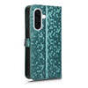 For Samsung Galaxy A36 5G Honeycomb Dot Texture Leather Phone Case(Green)