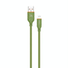 TOTU CB-6-L 15W USB to 8 Pin Silicone Data Cable, Length: 1m(Green)