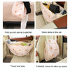 Car Multifunctional Rear Seat Net Pocket Hanging Storage Bag(Tulip Bunny)