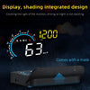3.5" Car HUD Head-Up Display OBD2+GPS Dual Mode Speedometer
