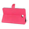 For Galaxy Tab A 10.1 (2016) / P580 Butterflies Love Flowers Embossing Horizontal Flip Leather Case with Holder & Card Slots & Wallet(Magenta)