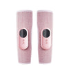 Home Constant Temperature Wireless Leg Massage, Style: Pink Double Hot Compress+Air Pressure