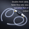 D05 2 PCS Manual Car Oil Pump Truck Fuel Tank Deflector Oil Suction Pipe, Color Classification: 5 Meters Cut