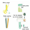18 PCS / Set Simulation Haircut Kit Set Children Pretend Play Makeup Tools Wooden Toys(Haircase)