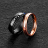 606 Couple Ring Titanium Steel Ring, Size: Men Style 11