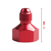 AN10 to AN6 Male and Female Connector Conversion Screw Oil Cooler Conversion Reducer Adapter (Red)