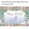 120 x 80cm Mermaid Happy Birthday Photography Background Cloth(11401122)