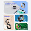 R11M SIZE 8 Smart Ring, Support Heart Rate / Blood Oxygen / Sleep / Multiple Sports Modes(Black)