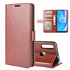 For Alcatel 1SE  2020 R64 Texture Single Horizontal Flip Protective Case with Holder & Card Slots & Wallet& Photo Frame(Brown)