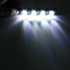 2 PCS 4W 120 LM 6000K DRL Daytime Running Light with 4 SMD-5050 Lamps, DC 12V(White Light)