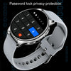 Wearkey Y22 1.32 Inch Bluetooth Calling Smart Watch with Rotary Button(Silver Gray)