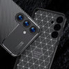 For Samsung Galaxy S25 5G Carbon Fiber Texture Shockproof TPU Phone Case(Black)