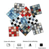 20 PCS / Set 3D Wall Stickers Bathroom Kitchen Waterproof And Oil-Proof Self-Adhesive Wallpaper Tile Stickers(MSK-012)