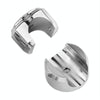2 PCS Motorcycle 22-25mm Handlebar Thermometer (White)