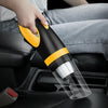 Car Vacuum Cleaner Wireless USB Charging High Power Small Handheld Vacuum Cleaner(Black Yellow)