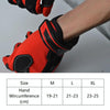 Boodun Motorcycle Electric Car Gloves Riding Off-Road Men And Women Racing Breathable Anti-Fall Gloves, Size: M(Black Blue)
