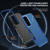 For Samsung Galaxy S25+ 5G TPU + PC Shockproof Protective Phone Case(Royal Blue + Black)