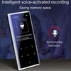 M27 1.8 Inch Bluetooth MP3/MP4 Music Player E-Book Recorder, Size: 32GB(Black)