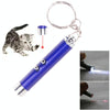 Blue LED Cat Laser Pointer with Keychain