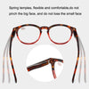 Retro Flexible Durable Portability HD Presbyopic Glasses +300(Graduate Blue)
