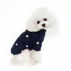 Blue Star Dog Sweater - XL | Warm Winter Jumper