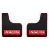 2pcs Car Tire Mud Flap Modification Plastic Anti-Splash Mud Flap, Style: Sports
