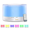 T700 Remote Control Clear White Air Humidifier Automatic Alcohol Sprayer Essential Oil Diffuser Ultrasonic Mist Maker Ultrasonic Aroma Diffuser Atomizer Color LED, Capacity: 700ml, DC 24V, US Plug