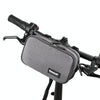 Rhinowalk X2011 Bike Front Bag Bicycle Storage Handlebar Bag Travel Commuting Hanging Bag(Grey)