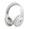 A8 Charging Version Portable Digital Display FM Headphone(White)