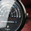 TOMORO Era of Time Reincarnation Watch Men Big Dial Watch(Black)