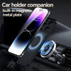 For iPhone 15 Pro Max Litchi Leather Magnetic Full Coverage Shockproof Phone Case(Red)