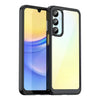 For Samsung Galaxy A26 5G Colorful Series Acrylic Hybrid TPU Phone Case(Black)