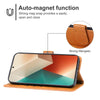 For Xiaomi Redmi Note 13 5G Leather Phone Case(Brown)