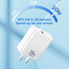 REMAX RP-U5 Extreme 2 Series 20W PD Charger + 1m USB-C / Type-C to 8 Pin Fast Charge Data Cable Set, Specification:CN Plug(White)