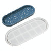 DIY Epoxy Oval Tray Dish Mold Silicone Mold for Flower Pot Base, Spec: 001