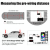 8 in 1 DC12V Car Mobile Phone Bluetooth APP Control  RGB Symphony Chassis Light with 16LEDs SMD-5050 Lamp Beads