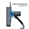 JOYROOM JR-ZS253 Metal 360-degree Rotation Phone Bracket for Motorcycle (Black)