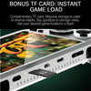 E6 Handheld Game Console 5 Inch IPS Screen Retro Gamebox  With 2 Handles 64GB(White)