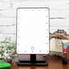 Portable Led Touch Sensor Mirror With Lamp Desktop Fill Light(Black)