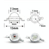 3W High Power LED Light Bulb, For Flashlight, Luminous Flux: 40-45lm