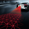 200mW Red Net Pattern Light Car Laser Fog Lamp, DC 8-36V, Cable Length: 73cm